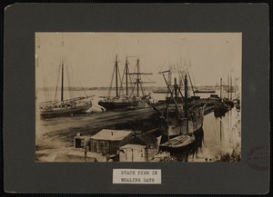 State pier in whaling days
