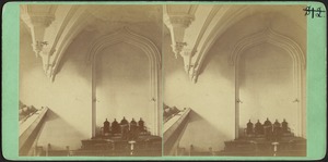 Interior of M.E. Church, New Bedford, MA
