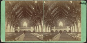 Interior of  St. Lawrence Church, New Bedford, MA