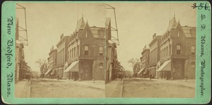 View of Businesses on Purchase Street, New Bedford, MA