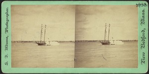 Ship in New Bedford Harbor