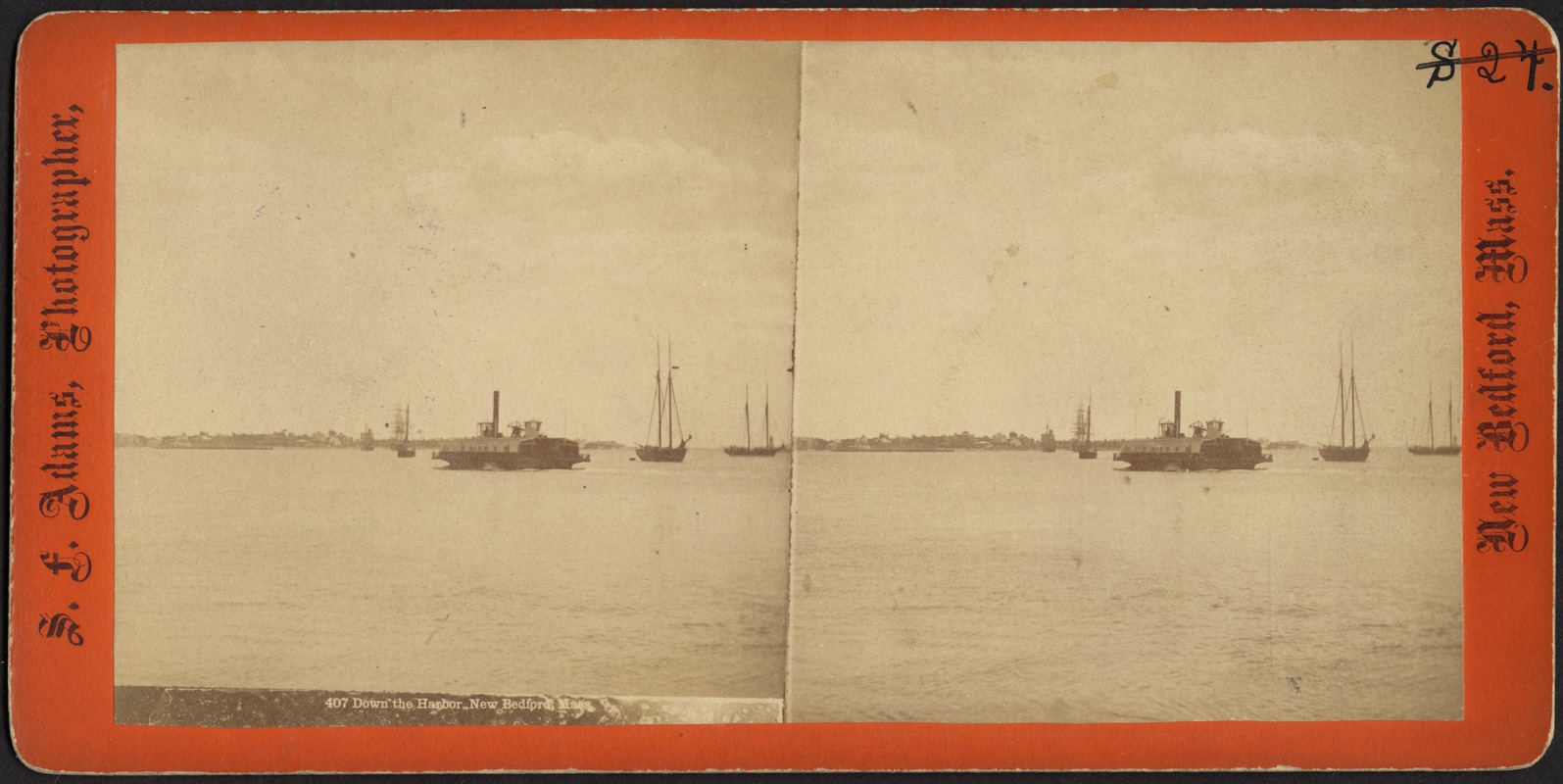 Down the Harbor, New Bedford, MA Digital Commonwealth