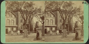 William Street Showing Dr. Sisson's and Public Library