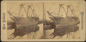 Whaling Ship Docked in New Bedford Harbor