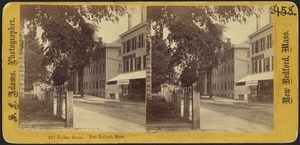 View of Street with Parker House, New Bedford, MA