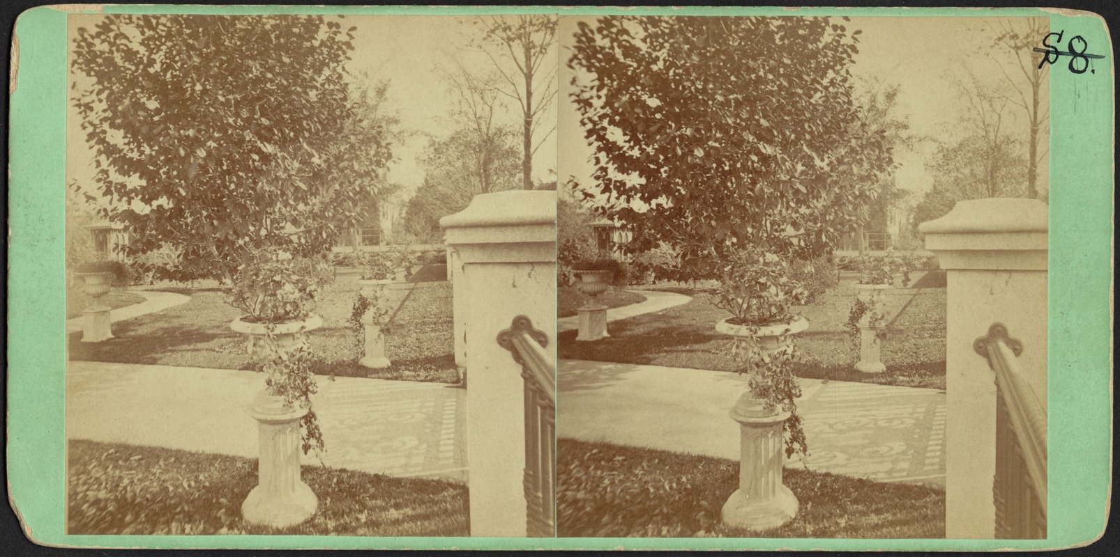Grounds of Haskell Residence, New Bedford, MA