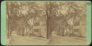 William Street Showing the Schoolhouse