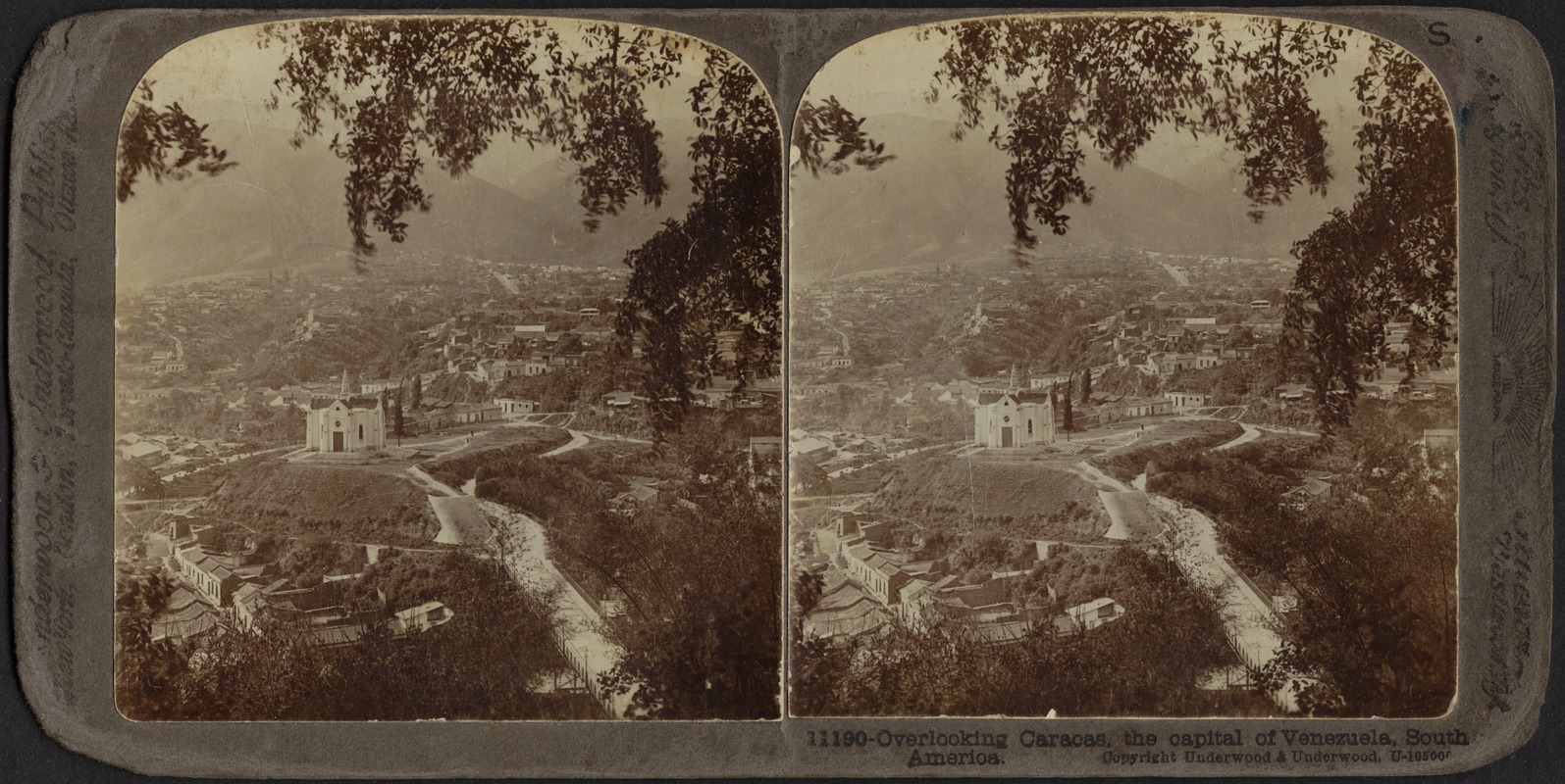 View overlooking Caracas, Venezuela