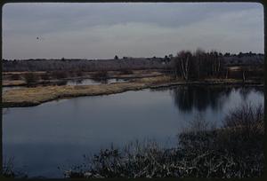 On Route 109, Millis-Medfield border, easterly