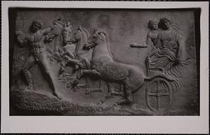 Musée National d'Athènes, 1783, l'enlèvement de Basile (Persephone) par Echélus (Pluton)