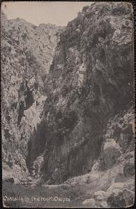 Castalia in the rock, Delphi
