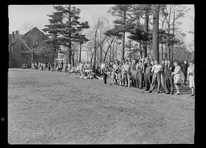 Lacrosse, Springfield vs Boston Lacrosse Club 1947