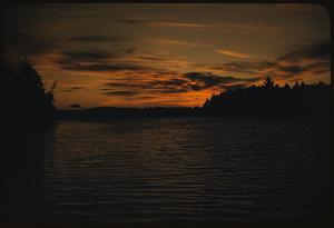 Sunset, Folsom Lake, Maine