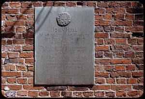 John Hull tablet, Old North Church