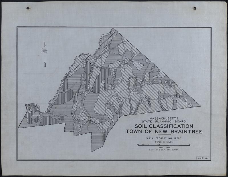 Soil Classification Town of New Braintree Digital Commonwealth