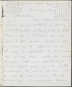 Letter from John D. Long to Zadoc Long and Julia D. Long, August 9, 1865