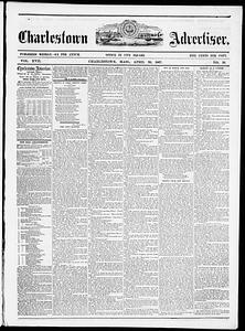 Charlestown Advertiser, April 20, 1867