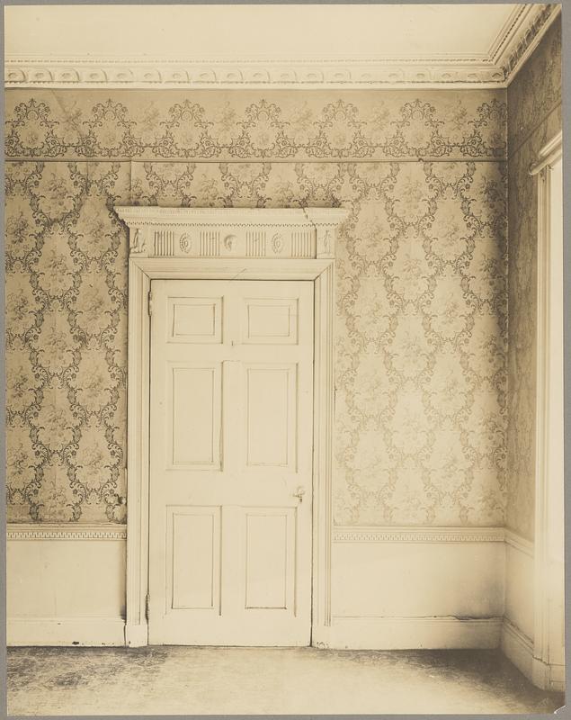 Boston, Harrison Gray Otis House, 2 Lynde Street, mantel, rear room, right of entrance