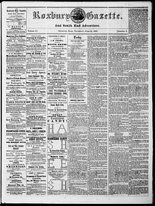 Roxbury Gazette and South End Advertiser, June 21, 1866