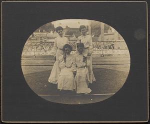 Myra Dickinson, Helen Flavin, Katherine Flavin and Arlene Roote