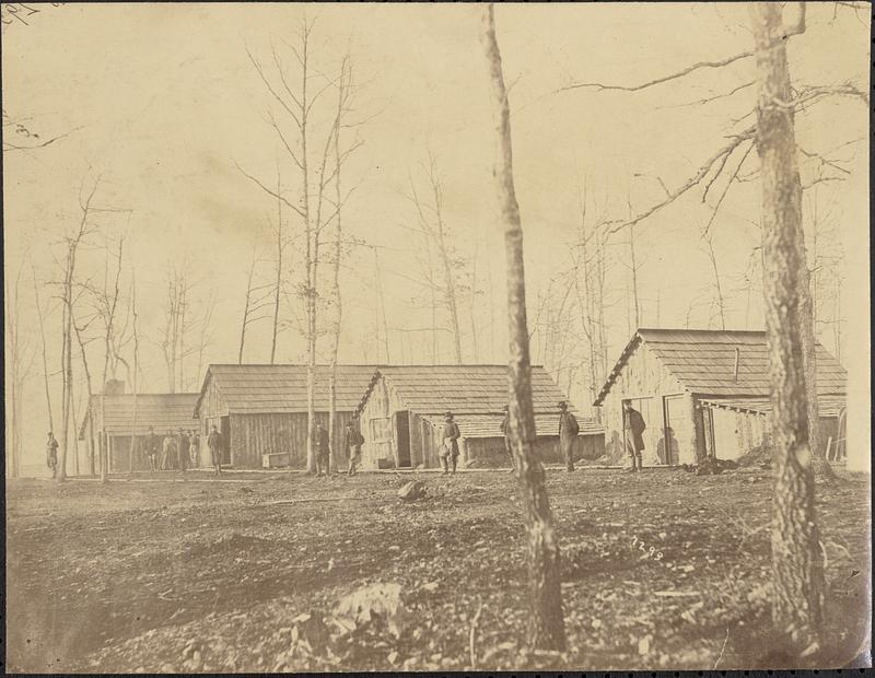 Quarters of field and staff, 50th N.Y. Engineers