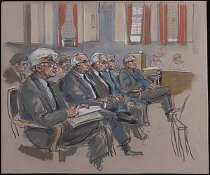 Courtroom scene