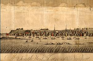 A South-West View of Newport