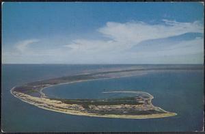 Air view of tip of Cape Cod