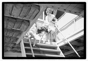 Passengers on a ship