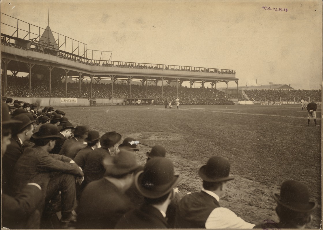 1903 World Series Game Three Program (Boston Americans).