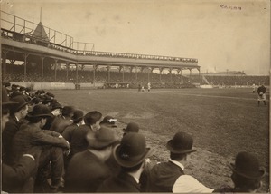 Rooters at Pittsburgh Ball Grounds, 1903 World Series