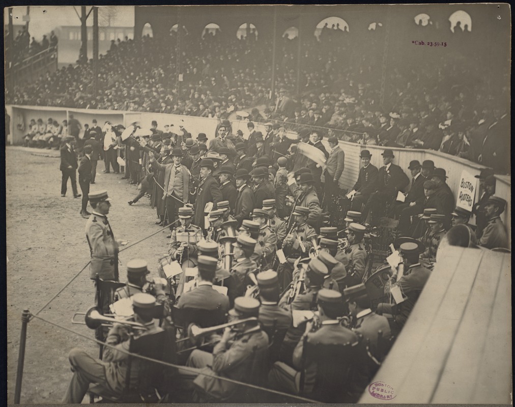 Boston Rooters singing Tessie, 1903 World Series