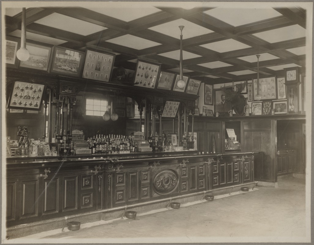 Interior of Third Base, Michael T. McGreevy's Saloon