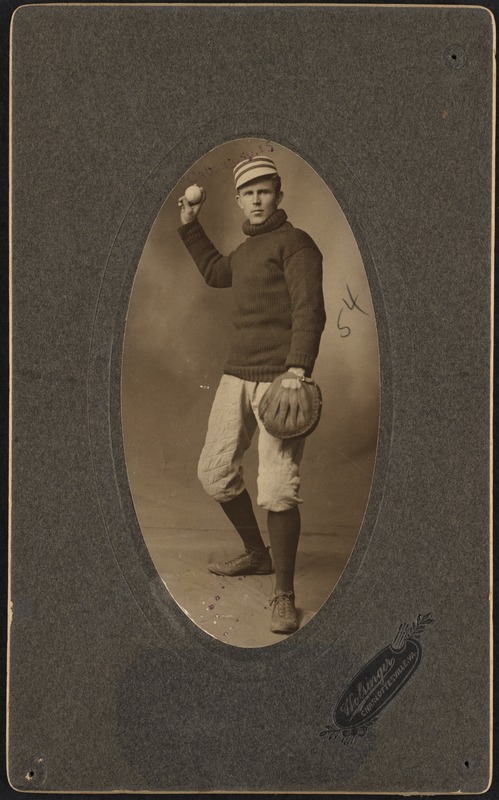 Boston Americans catcher Lou Criger - Digital Commonwealth