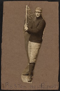 Boston Americans catcher Larry McLean