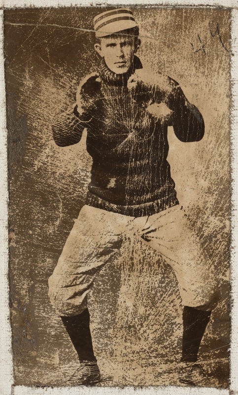 Boston Americans catcher Lou Criger
