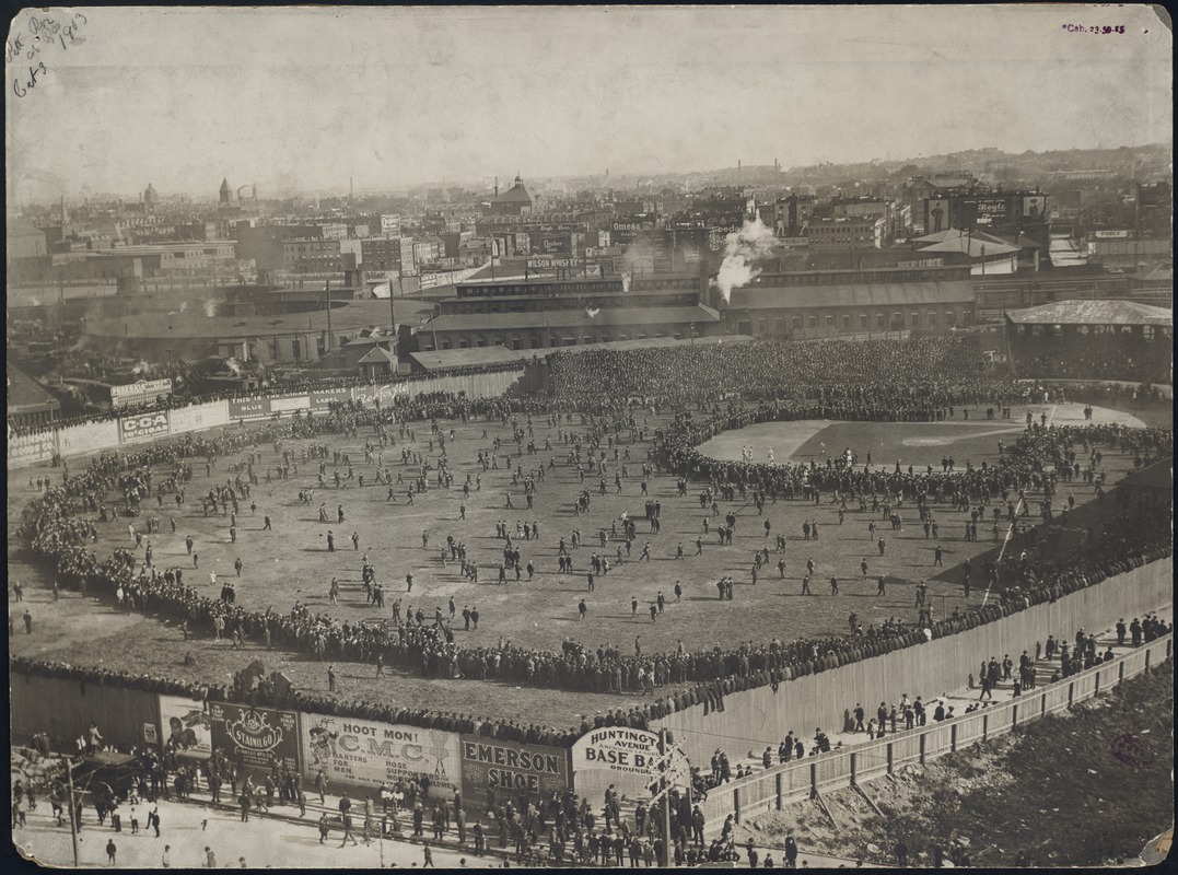 Image of WORLD SERIES, 1906 A view from the left-field stands of