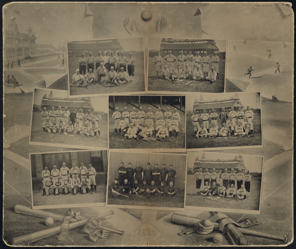 Team portraits of the National League