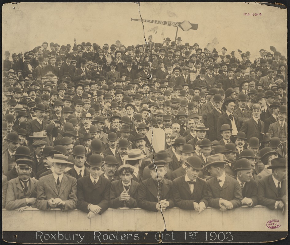 Boston Royal Rooters, first game of the 1903 World Series
