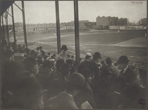 Stands along the third base line, Huntington Avenue Grounds