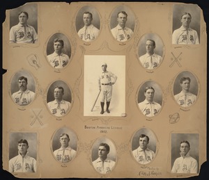 Boston Americans Baseball Team, 1902