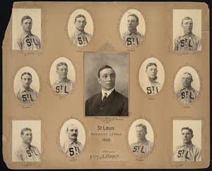 St. Louis Browns Baseball Team, 1902