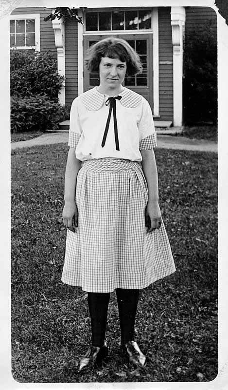 Homemaking Girl Showing Her Work with Clothing, about 1923 - Digital  Commonwealth