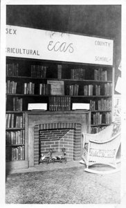 Library Exhibit, at Topsfield Fair, about 1932