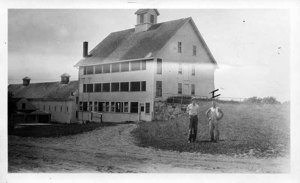 Norman Morgan (Numbered I) and a Poultry Building at the Braelands Farm, N. Andover