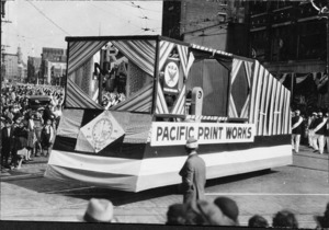 Pacific Print Works float