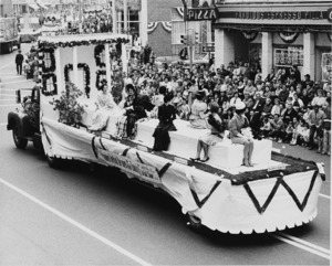 First lady float