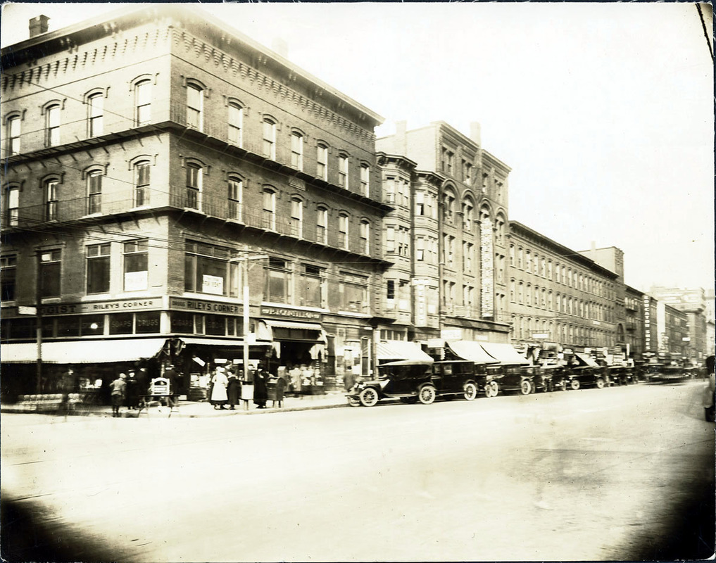 Essex St. north side at Hampshire St.; Riley's Corner