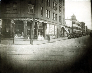 Park St. north side looking east from Broadway (2 copies)