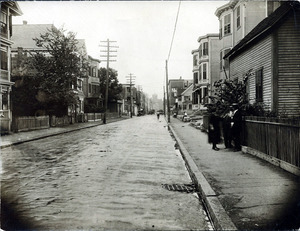 Park St. looking west from Rhine St. (2 copies)